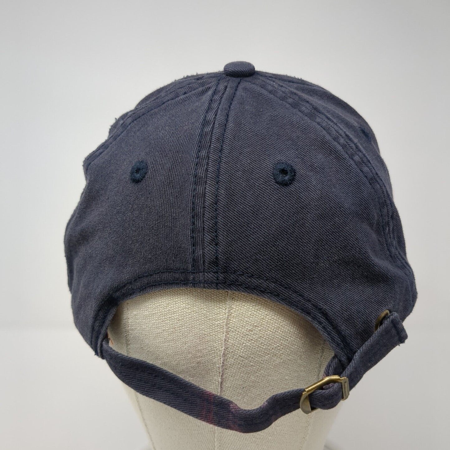 Fopas Slideback Hat Blue One Size Adjustable Solid 6 Panel Alternative