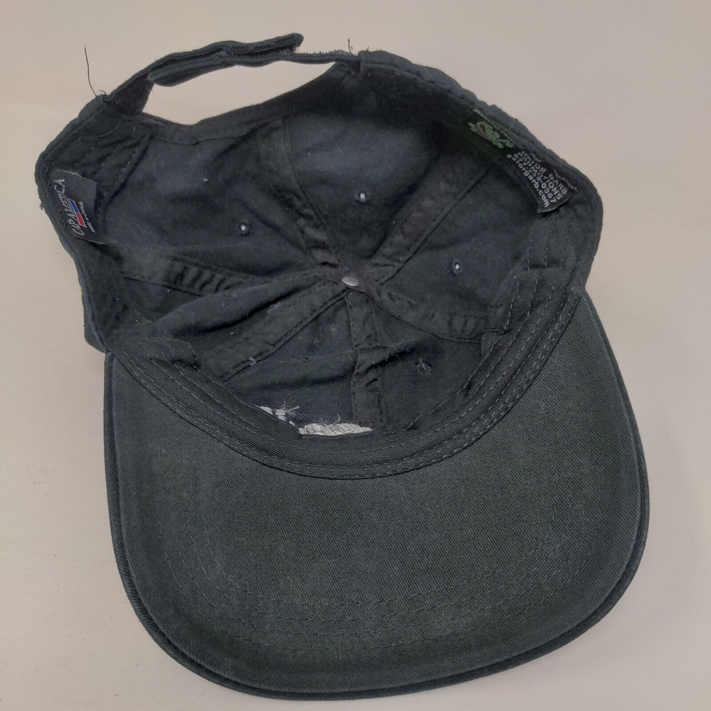 Bauer Built Tire Strapback Hat Blue One Size Embroidered Cap America