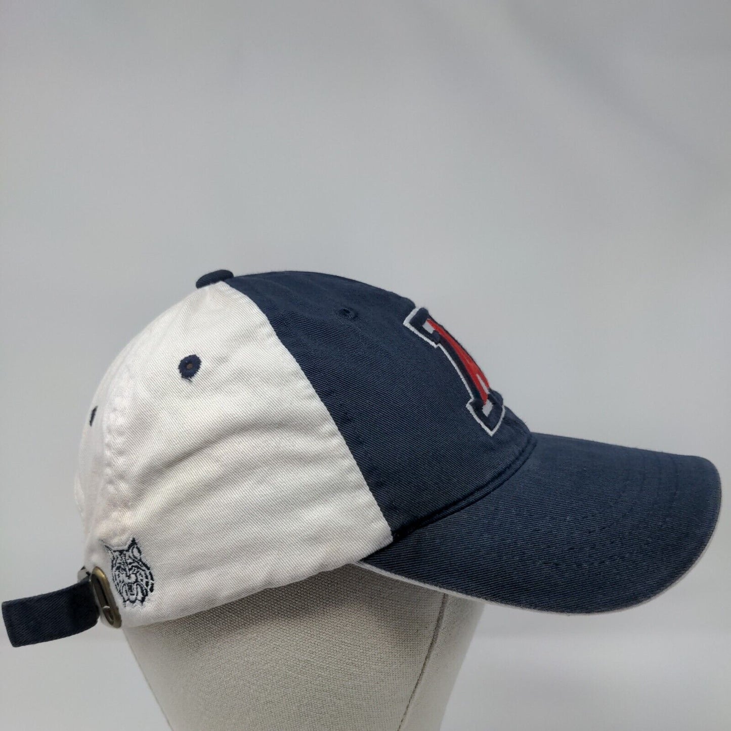 Arizona Wildcats Slideback Hat Blue OSFA Embroidered Colorblock Zephyr