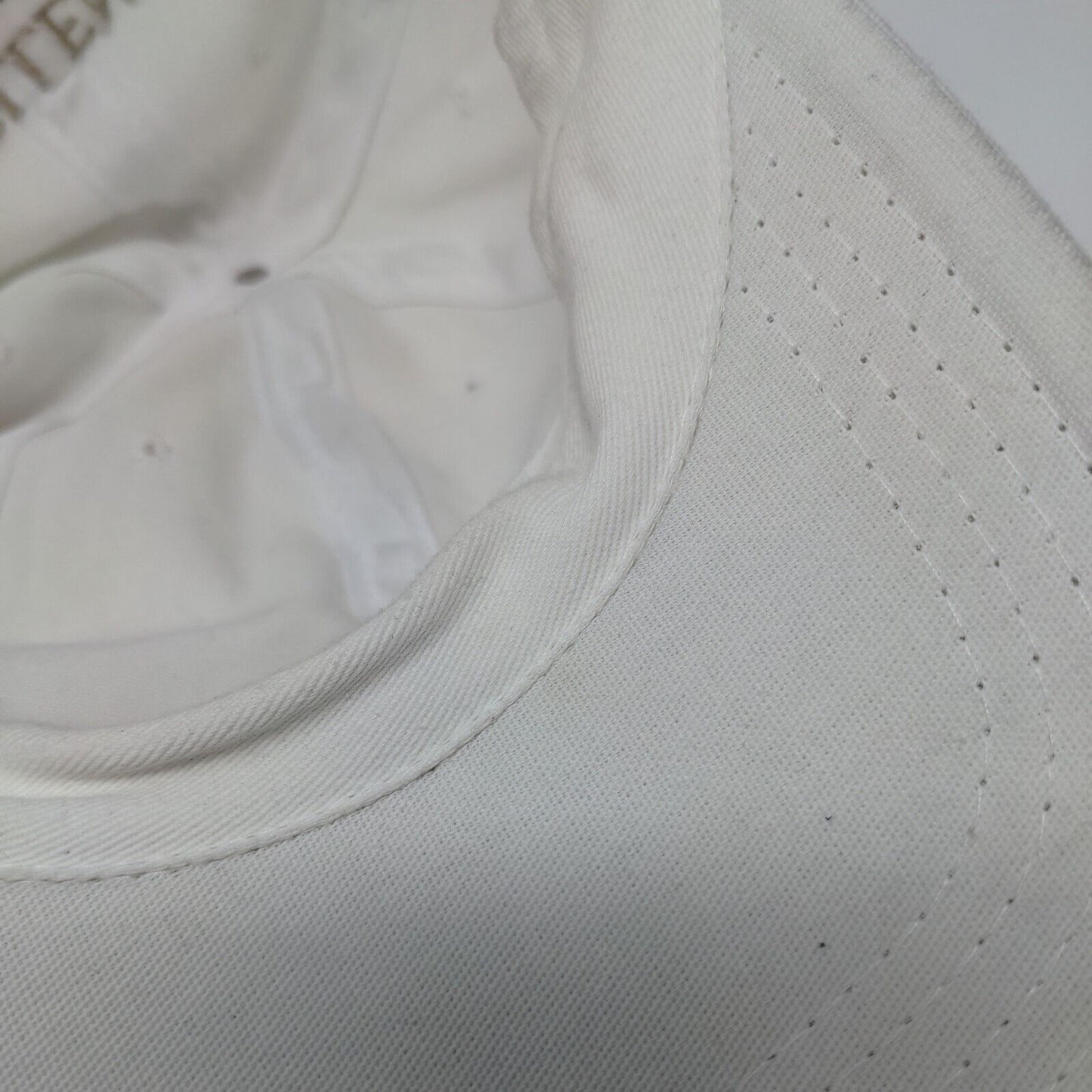 Excellence Playa Mujeres Mexico Strapback Hat White One Size Embroidered