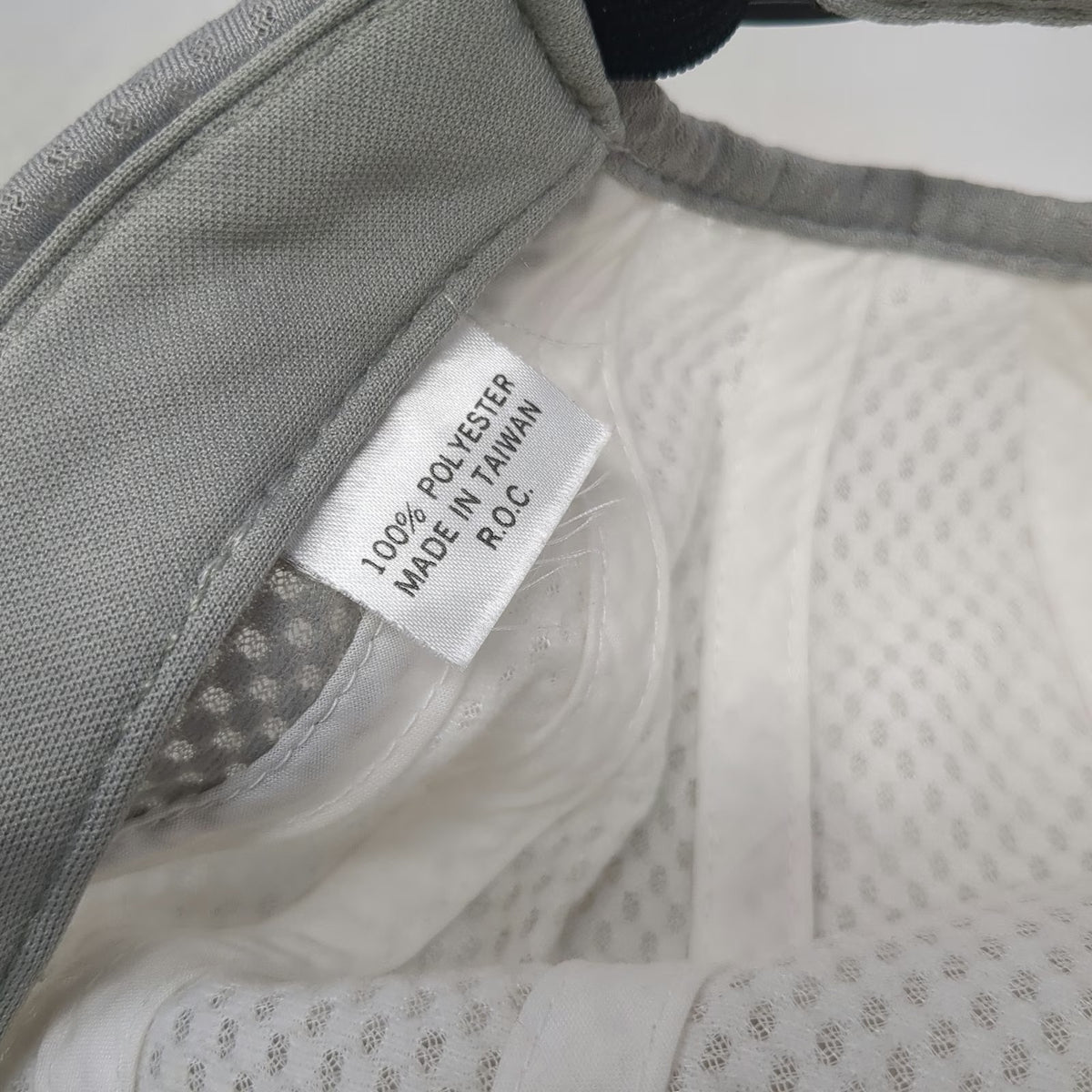 Pearl Izumi 5 Panel White One Size Mesh Breathable Running Cycling Hat
