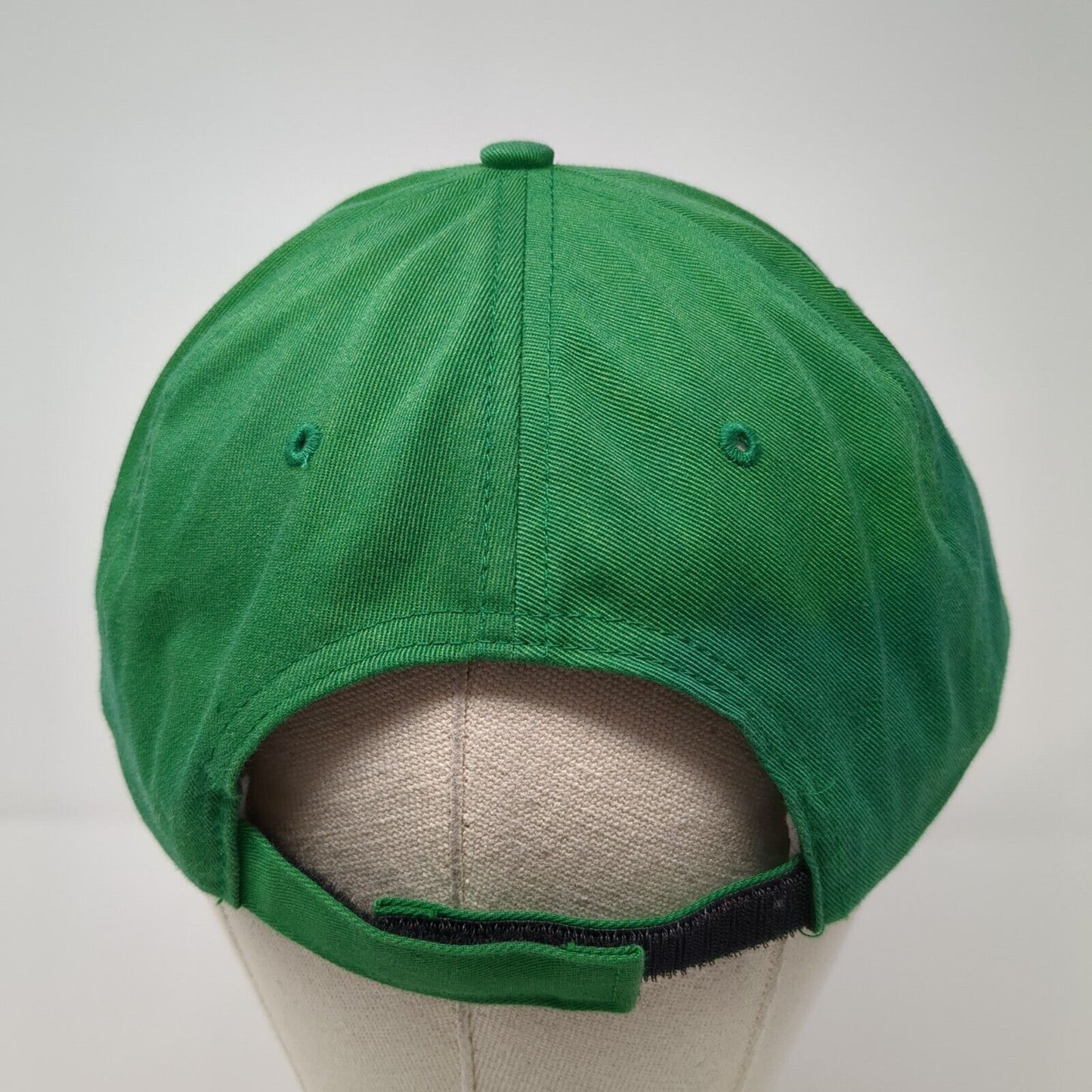 BB Strapback Hat Green M-L Adjustable Embroidered Richardson Pro 214