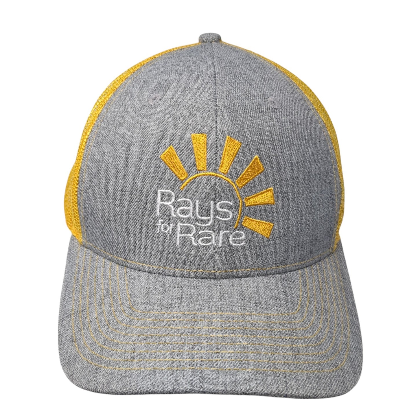 Rays For Rare Snapback Trucker Hat Multicolor One Size Mesh Back Fahrenheit