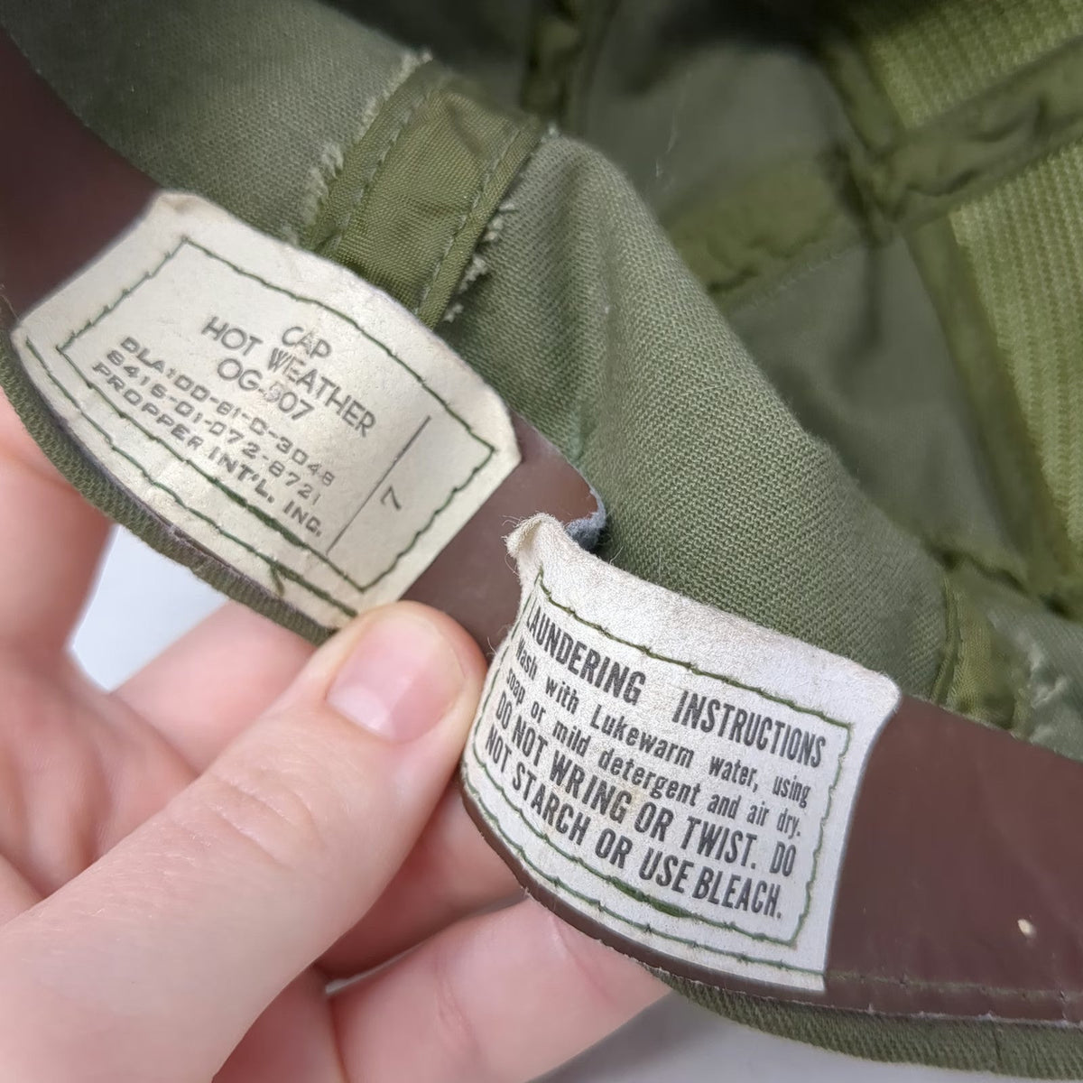 Propper International Baseball Cap Green 7 Fitted OG-507 US Military Utility Hat