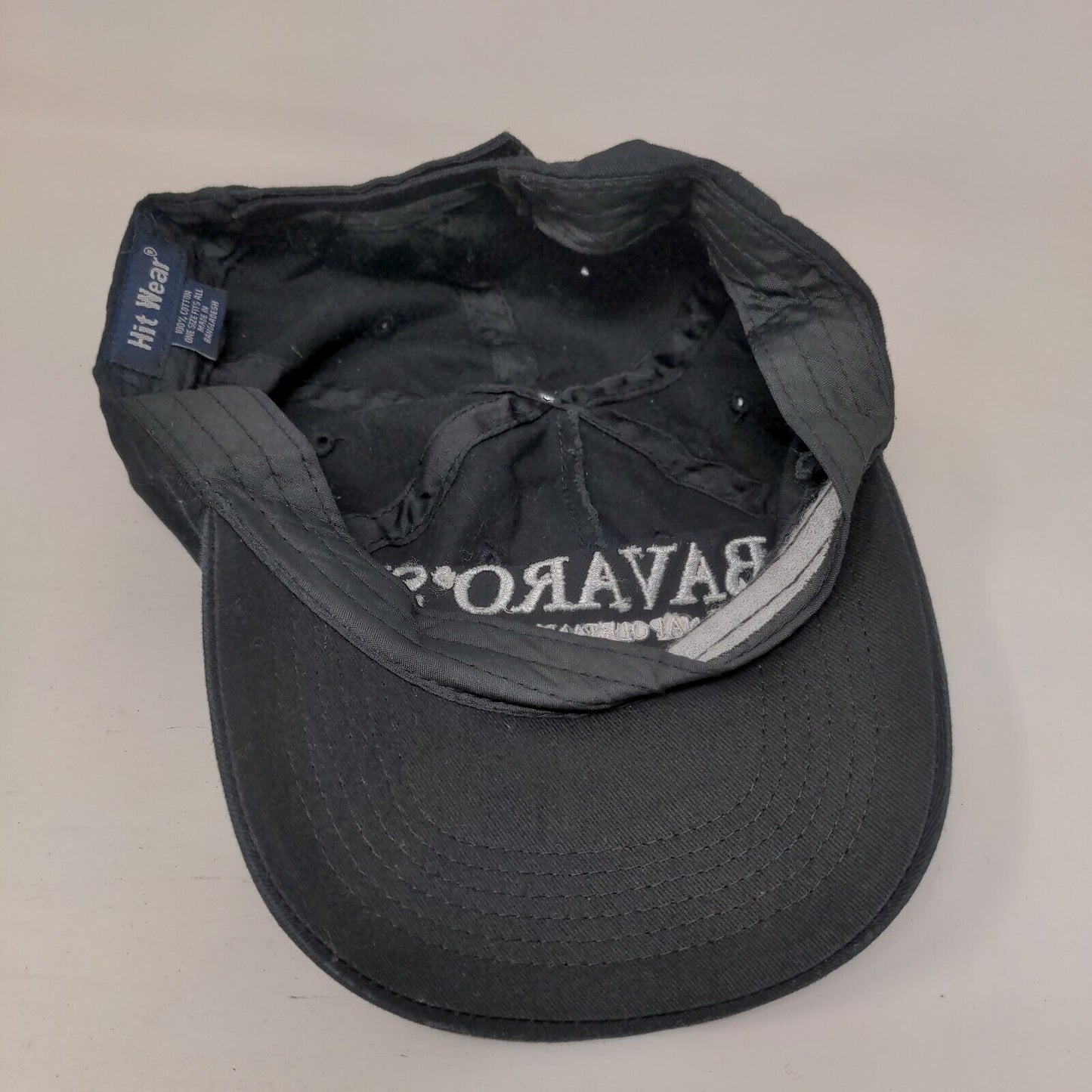 Bavaro's Pizza Napoletana & Pastaria Strapback Hat Black OSFA 6 Panel Hit Wear