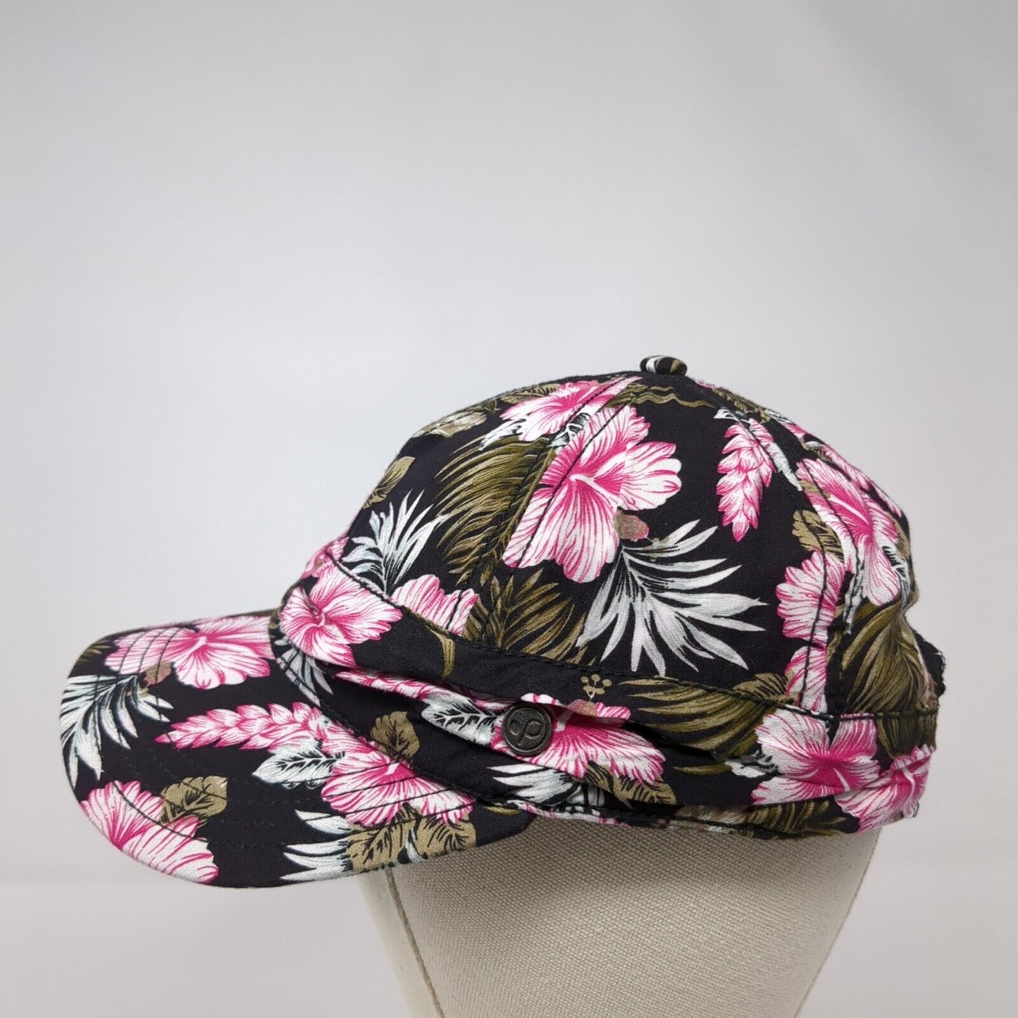 Pistil Slideback Hat Multicolor One Size Adjustable Floral 6 Panel Cotton