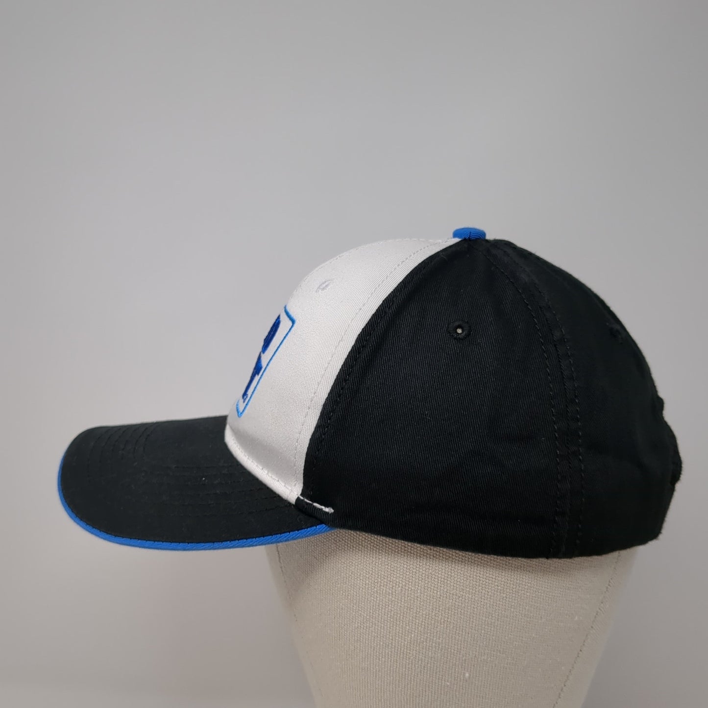 Bud Light Snapback Hat Black One Size Adjustable Embroidered 6 Panel Cotton