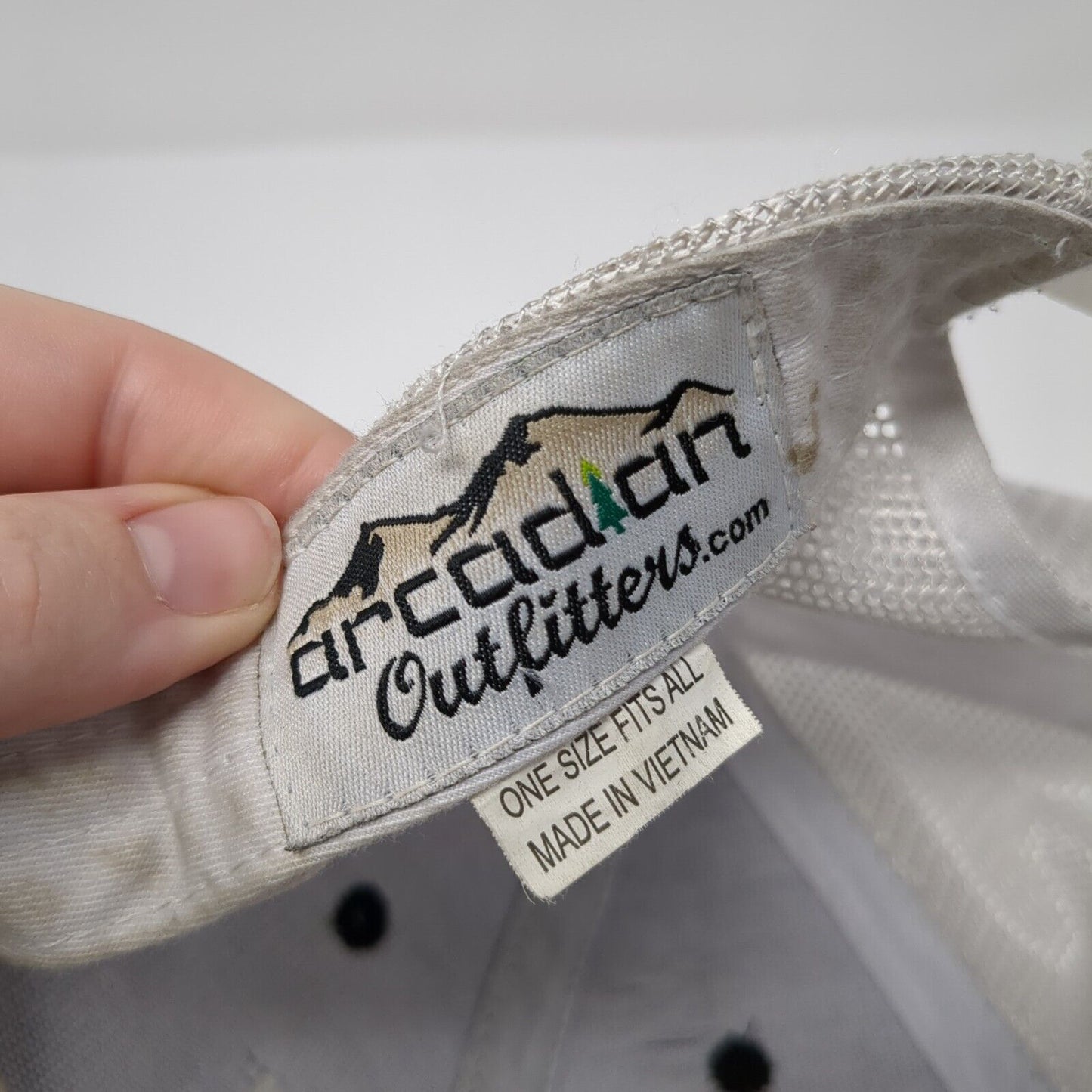 Bull American Flag Flat Bill Snapback Trucker Hat Black OSFA Adjustable 6 Panel