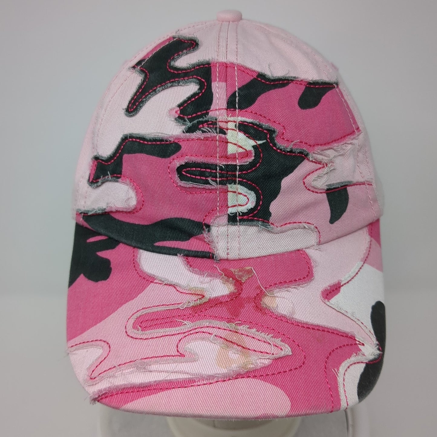 HG Strapback Hat Multicolor One Size Adjustable Camouflage 6 Panel