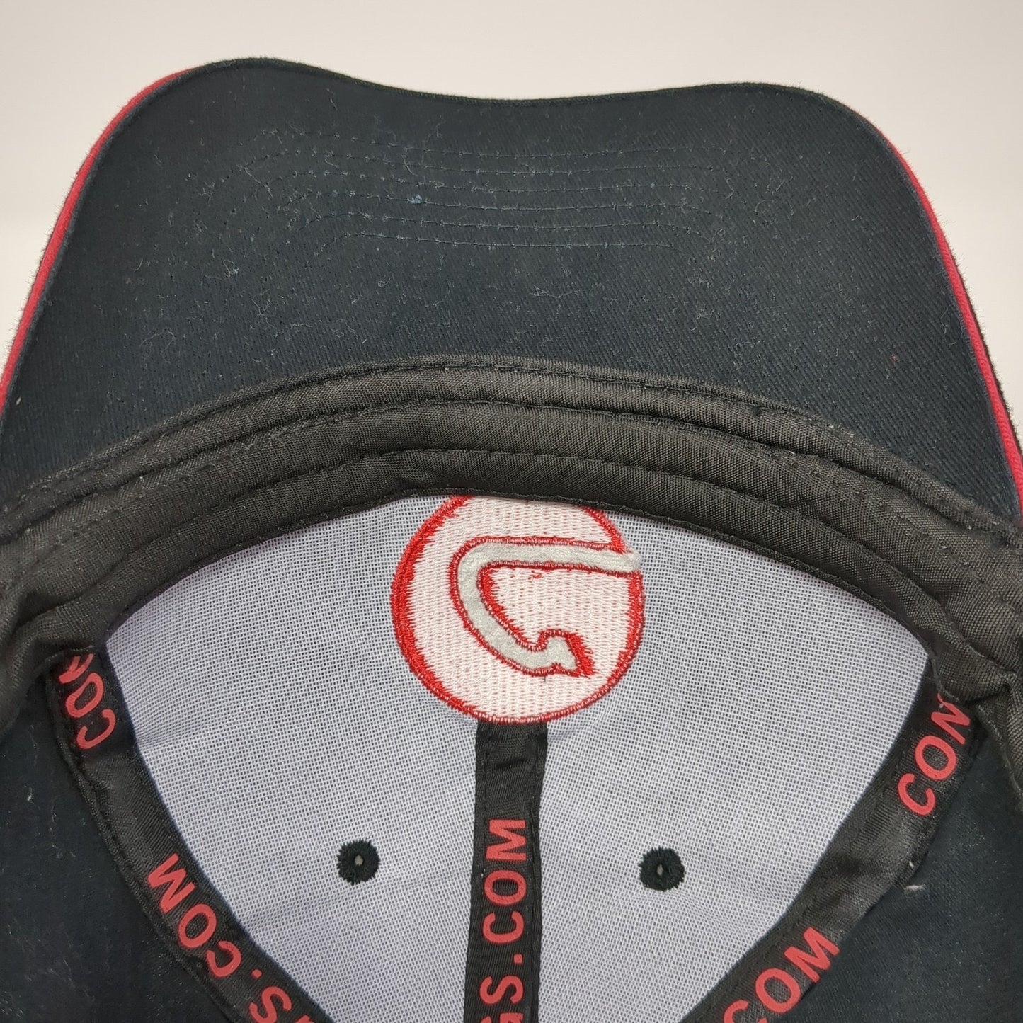 Consolidated Strapback Hat Black One Size Adjustable Embroidered Consbrgs
