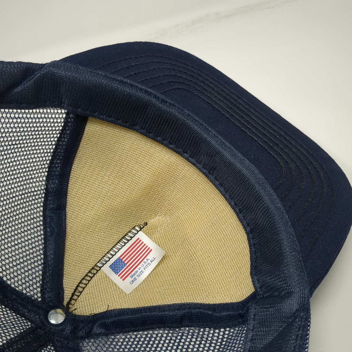 Blue Trucker Hat One Size Retired This Is As Dressed Up As I Get Mesh USA Made