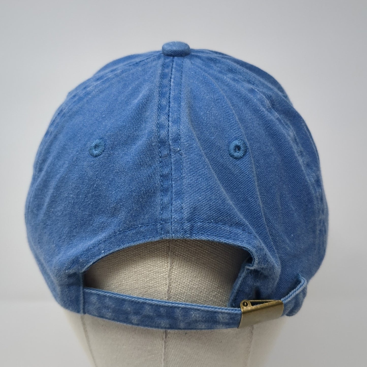 Sun Valley Rallye Slideback Hat Blue One Size Embroidered 6 Panel Otto