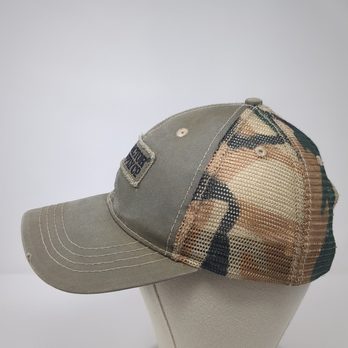 Tractor Supply Co Strapback Trucker Hat Multi One Size Mesh Back Camo