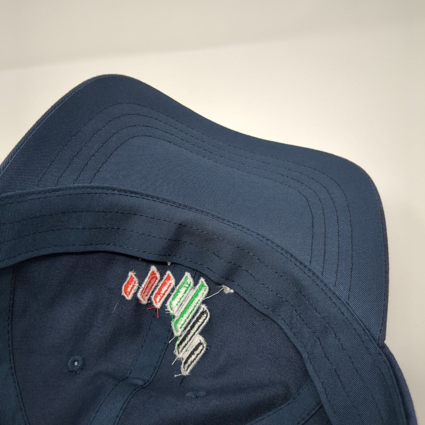 The Emirates Slideback Hat Blue One Size Adjustable Embroidered Yupoong