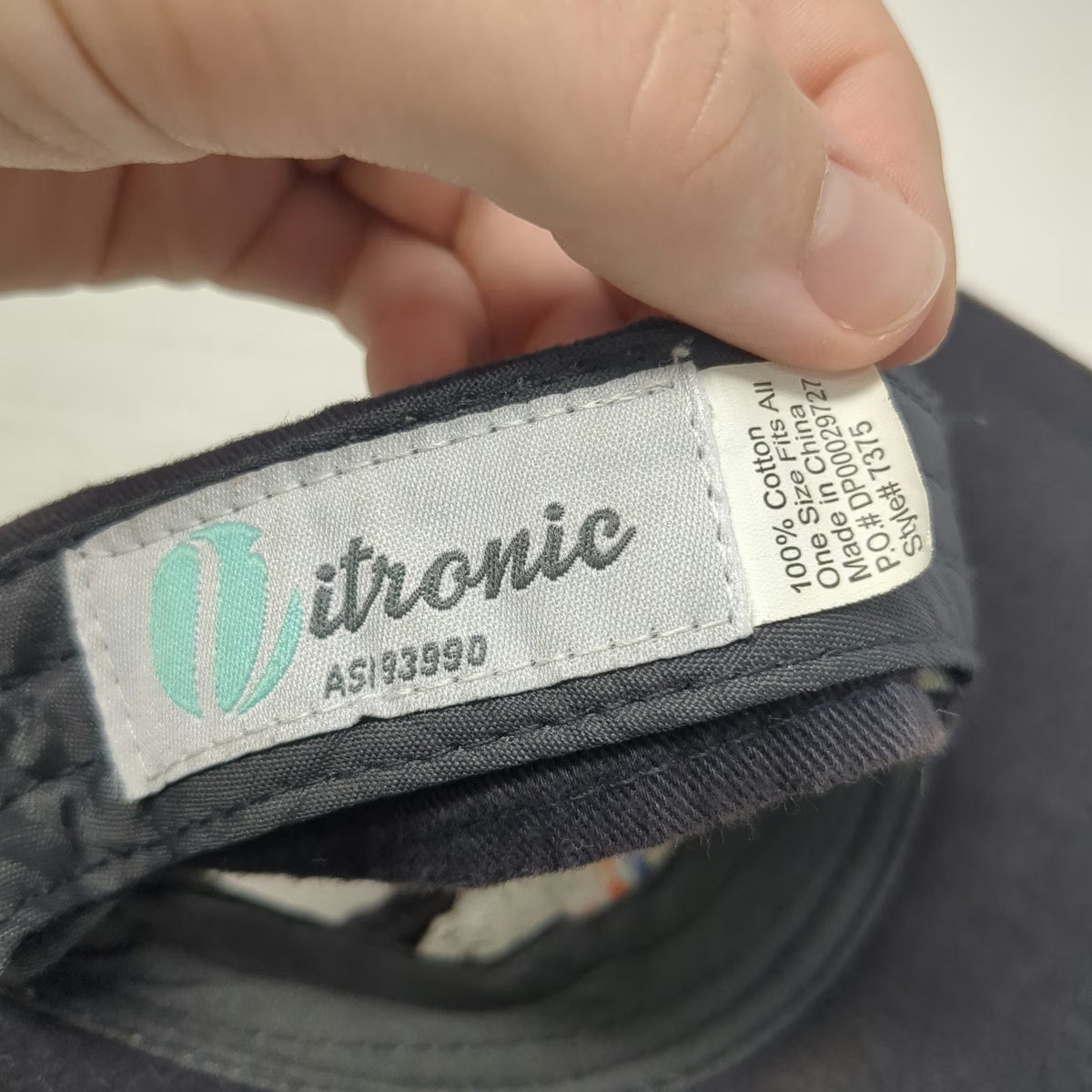 Vitronic Visor Blue One Size 2021 COOL Summer Series Champion Strapback Hat