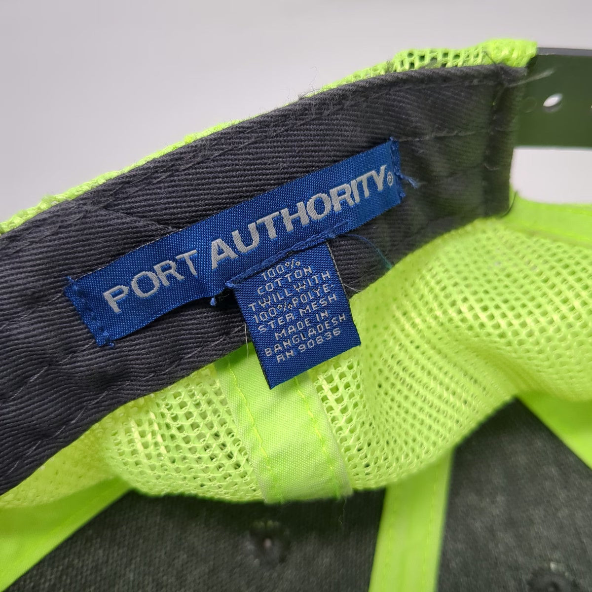 Port Authority Trucker Hat Black Green One Size Mesh AGAR Livestock Logo Farm