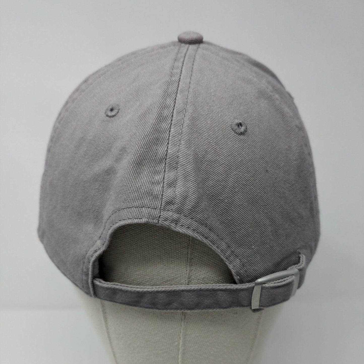 Best Dad Ever Slideback Hat Gray One Size Adjustable Embroidered Wembley Cotton