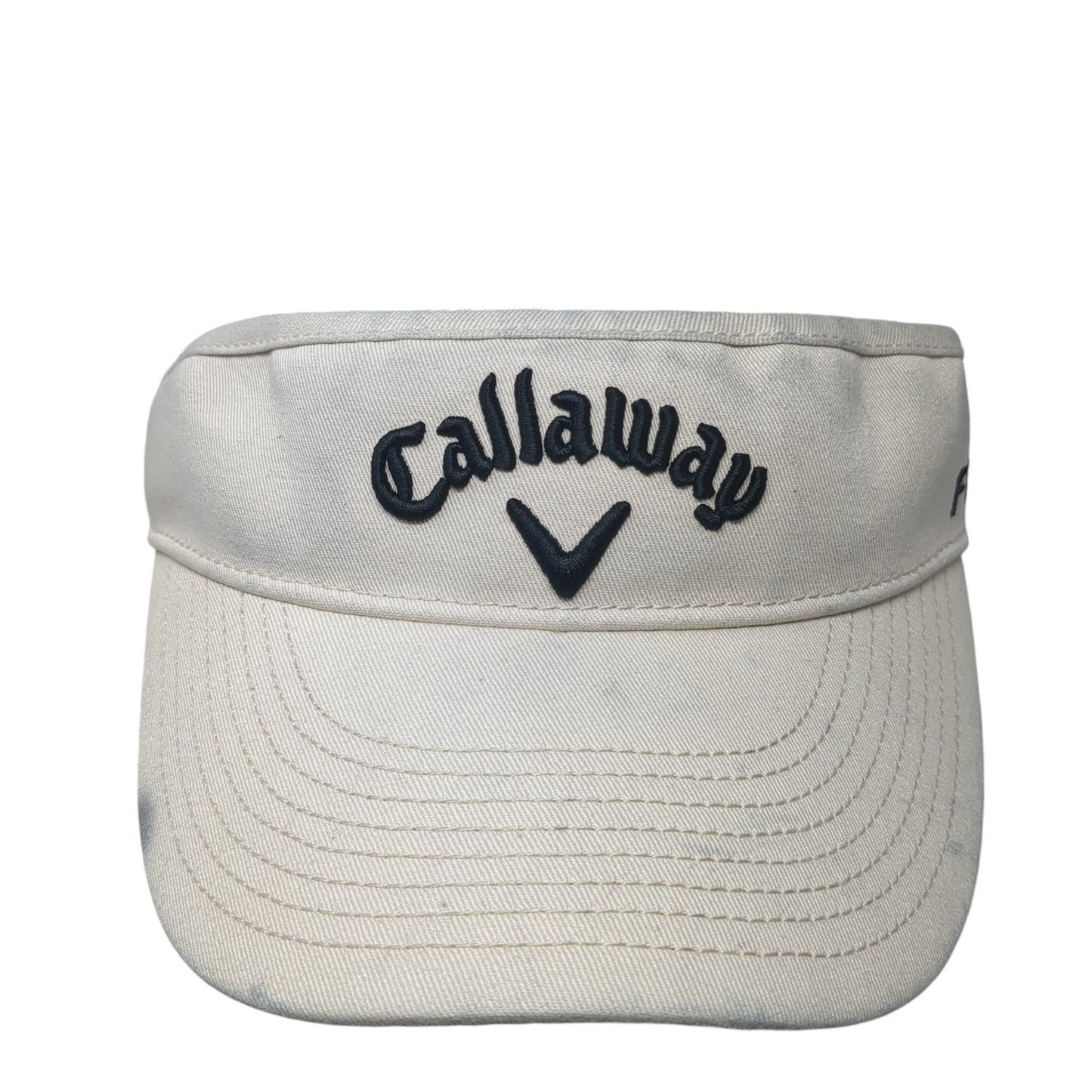 Callaway Tour i Series Sun Visor Hat Beige One Size Adjustable Embroidered