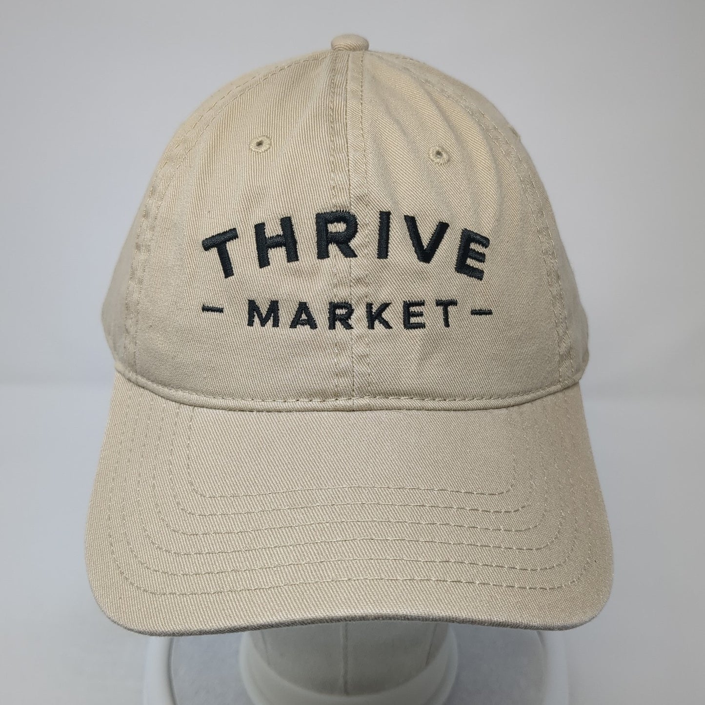 Thrive Markert Slideback Baseball Cap Brown One Size Adjustable Embroidered Otto