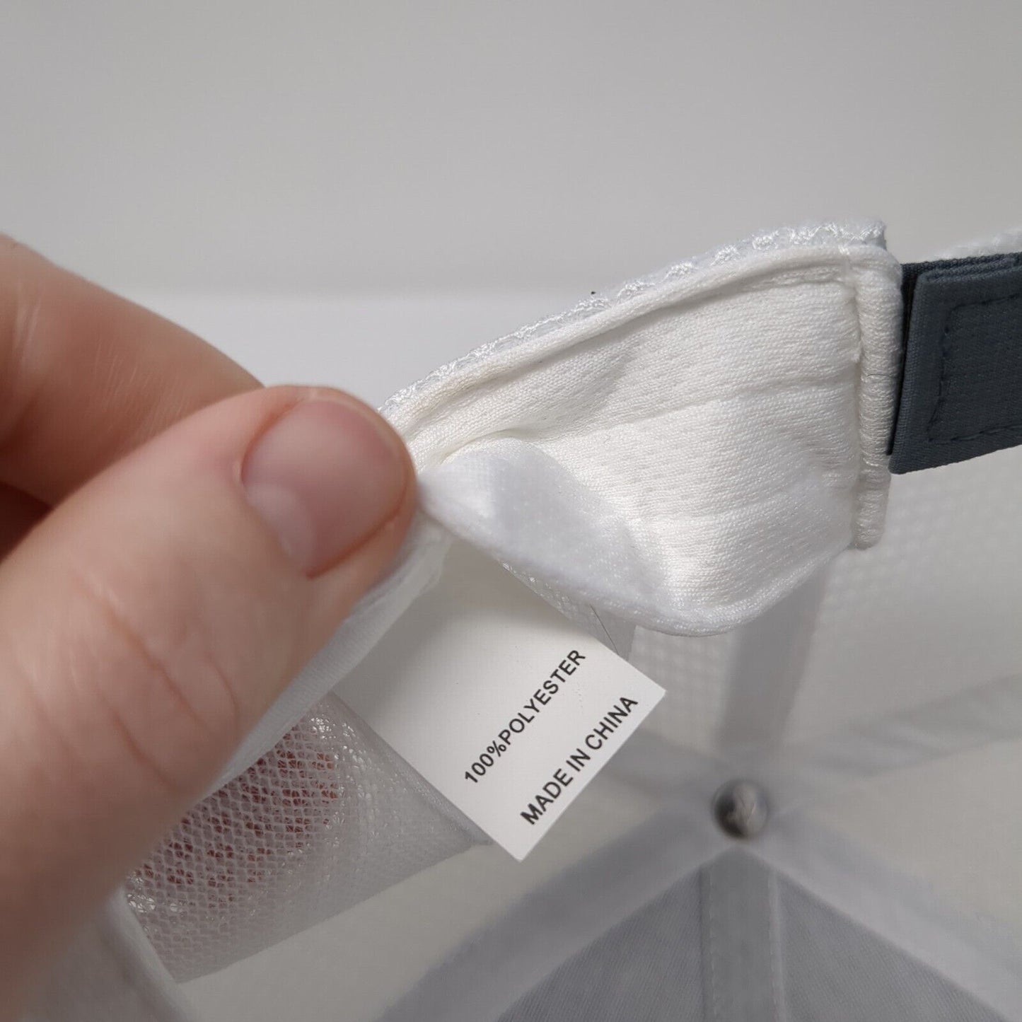 Richardson R-Active Strapback Trucker Hat Gray One Size Mesh Back Logo