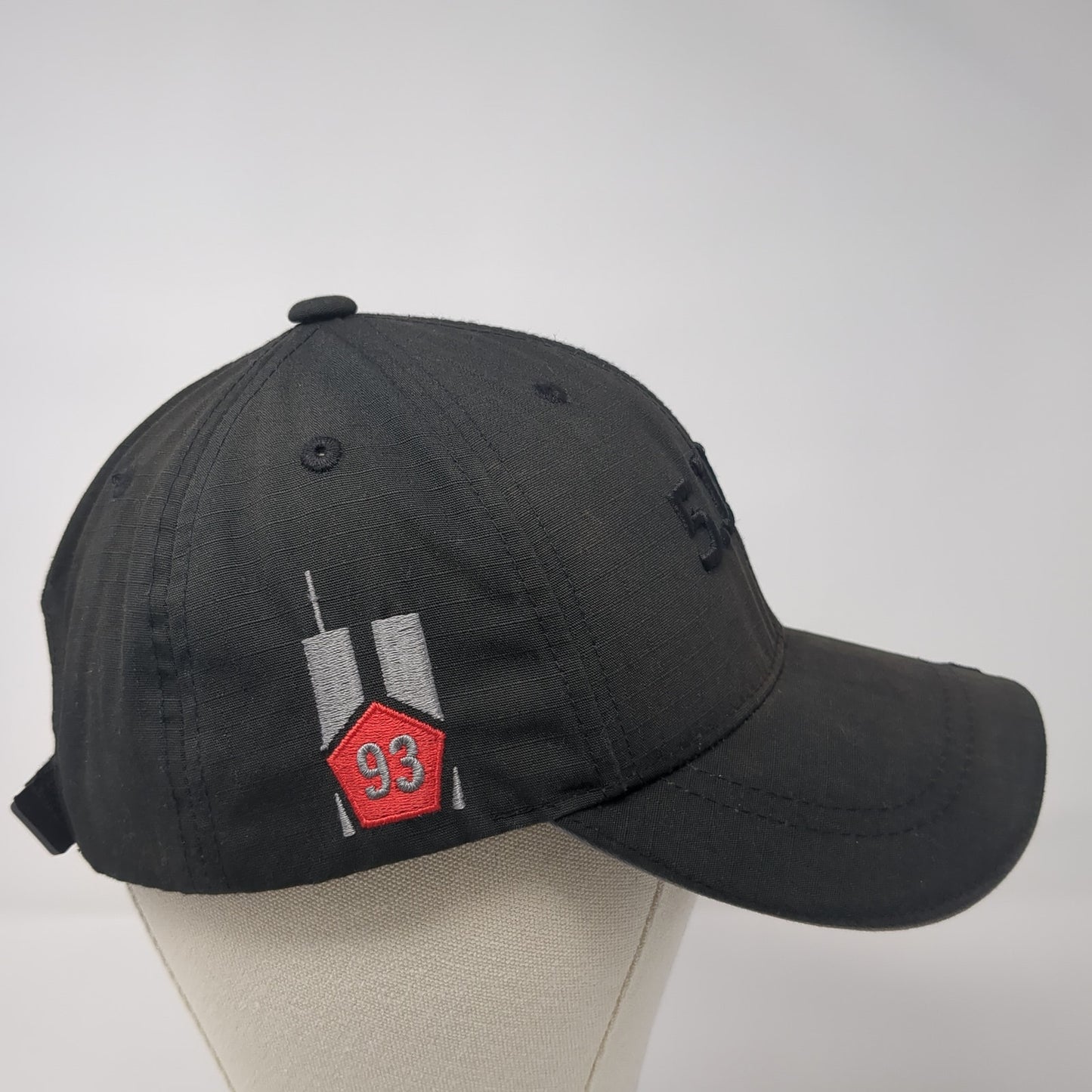 5.11 Tactical Strapback Hat Black One Size Adjustable Embroidered Logo