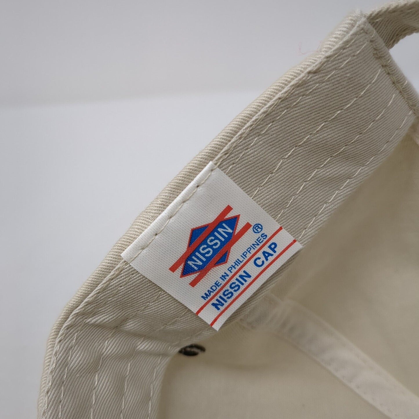 Fashion Island Newport Center Beach Slideback Hat Beige OS Adjustable Nissin