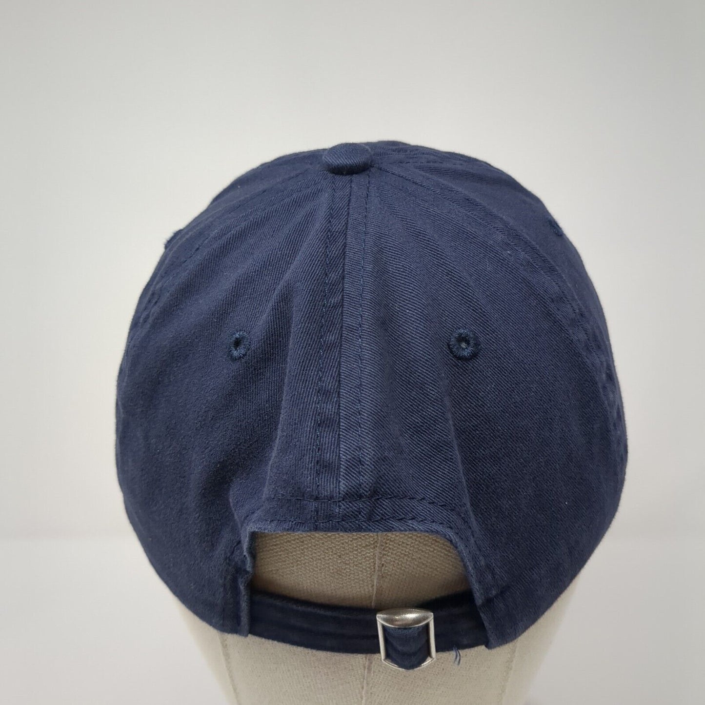 USA Flag Slideback Hat Blue One Size Adjustable Embroidered Patriotic LA Hearts