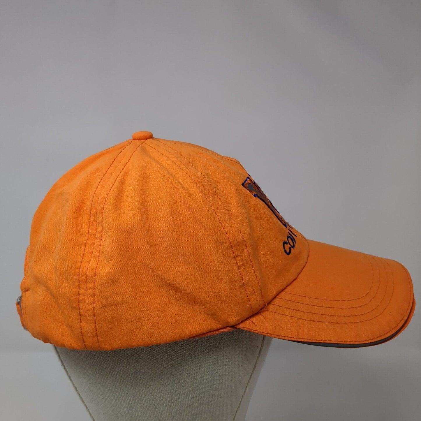 Cody Wyoming Slideback Hat Orange One Size Embroidered Jacobson Hat