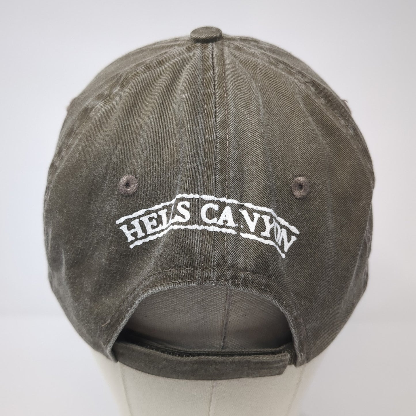 Don't Just Sit There Paddle! Strapback Hat Brown One Size Adjustable