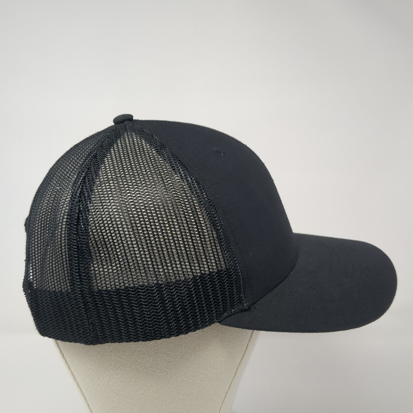 FATCO Cup 23 McCall Jug Snapback Trucker Hat Black One Size Mesh Back