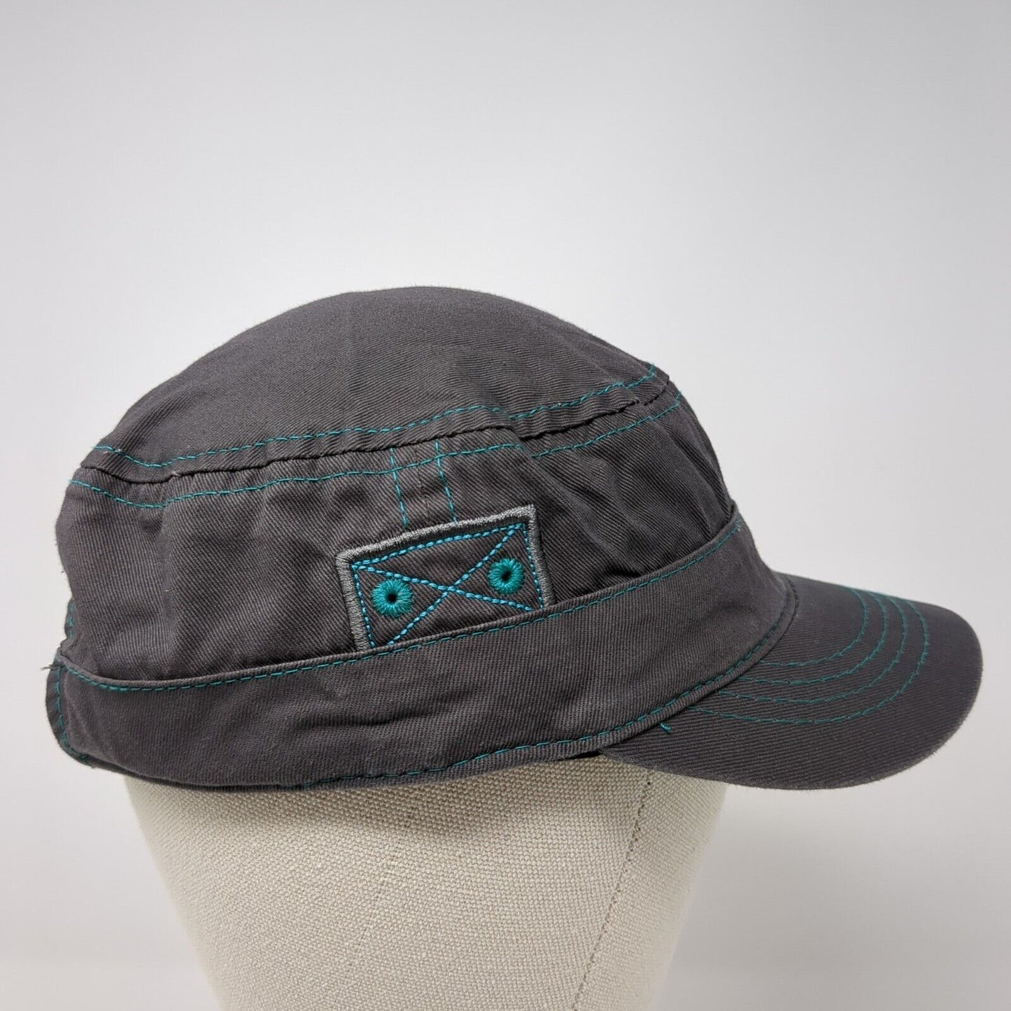 Scheels Slideback Cadet Army Hat Gray One Size Adjustable Outdoor Cap