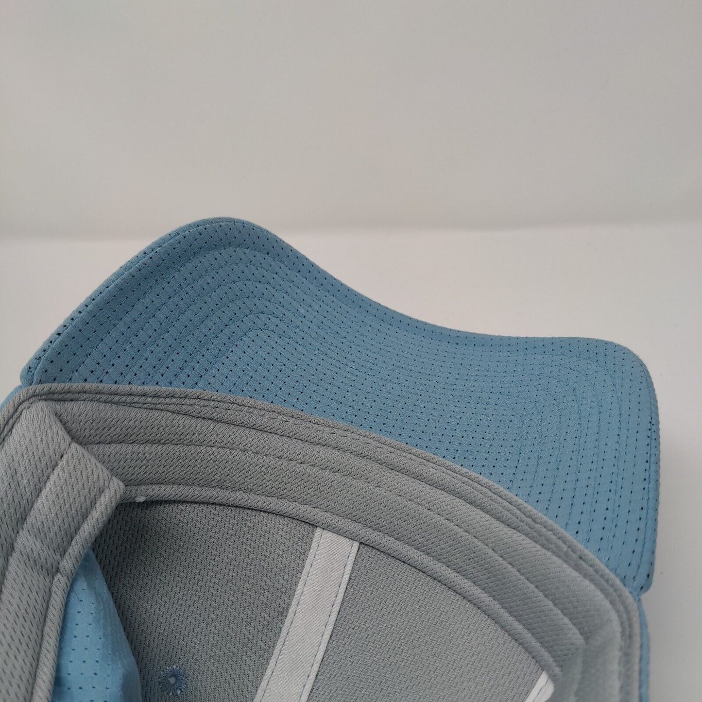 Arctic Cool Strapback Hat Blue OSFM Adjustable Solid 6 Panel Vent Holes