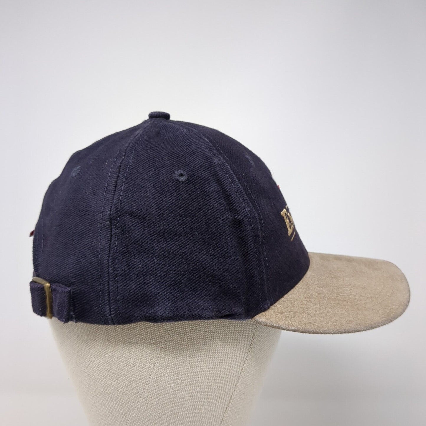 England Slideback Hat Multi One Size Adjustable Embroidered Patriotic Cotton