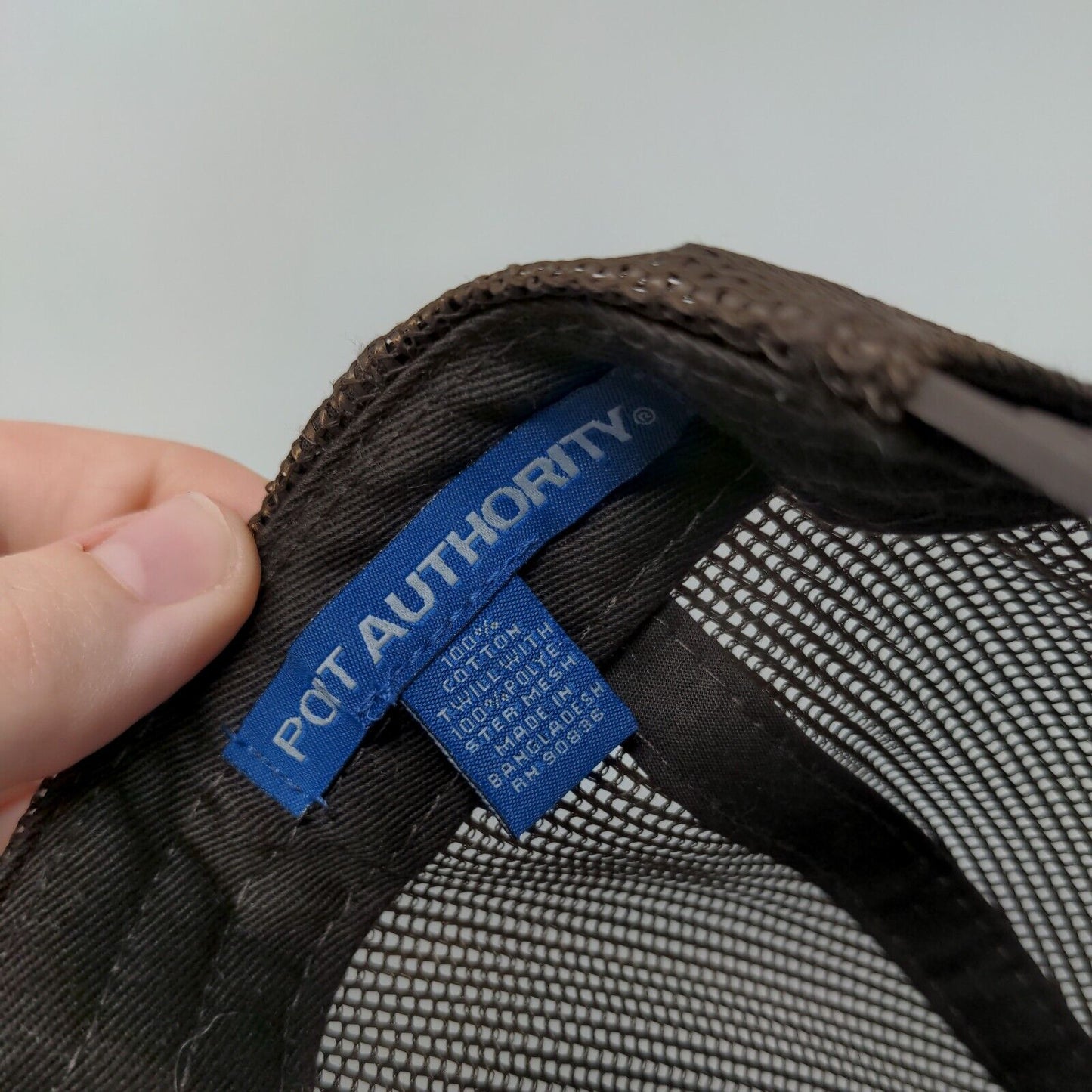 Beachfly Brewing Company Snapback Trucker Hat Tan Brown One Size