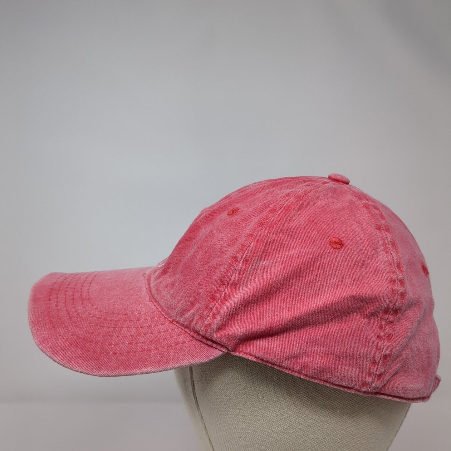 Pineapple Slideback Hat Red One Size Embroidered Adjustable 6 Panel