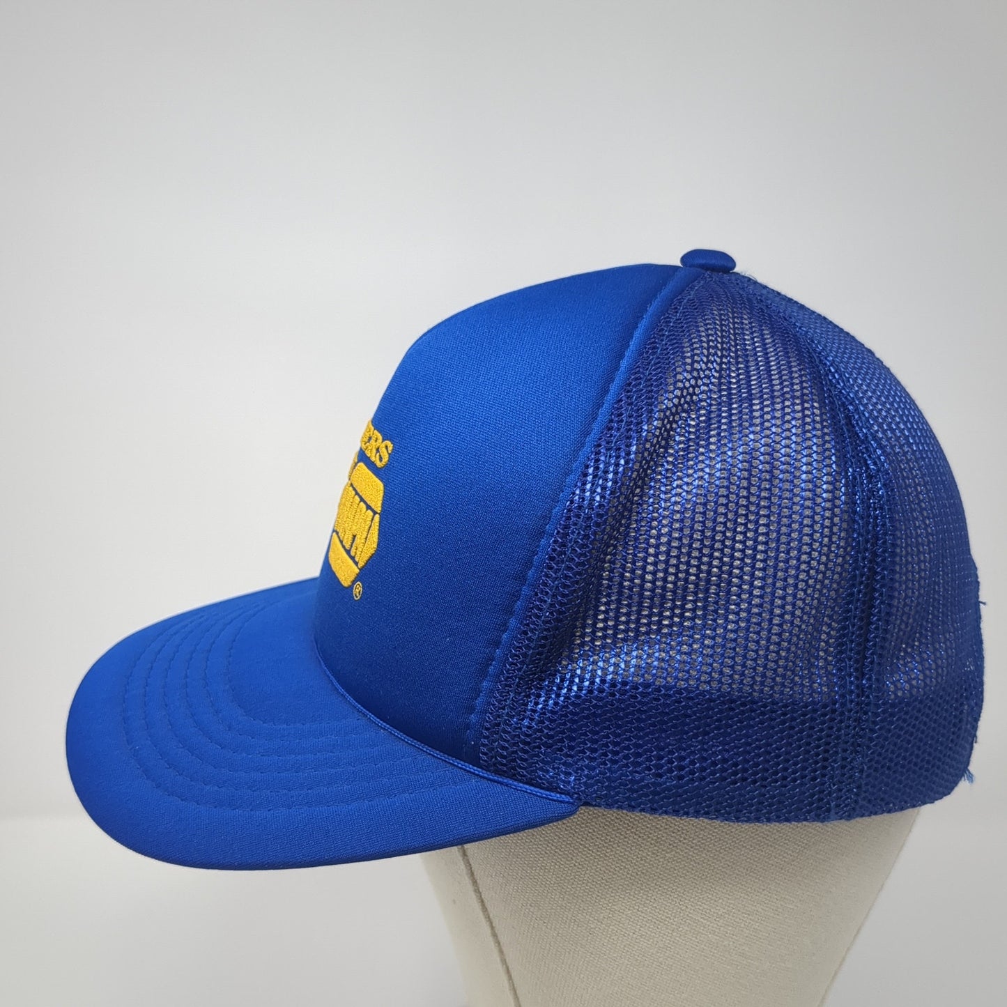 Farmers Know Best NAPA Snapback Rope Trucker Hat Blue One Size Mesh Back