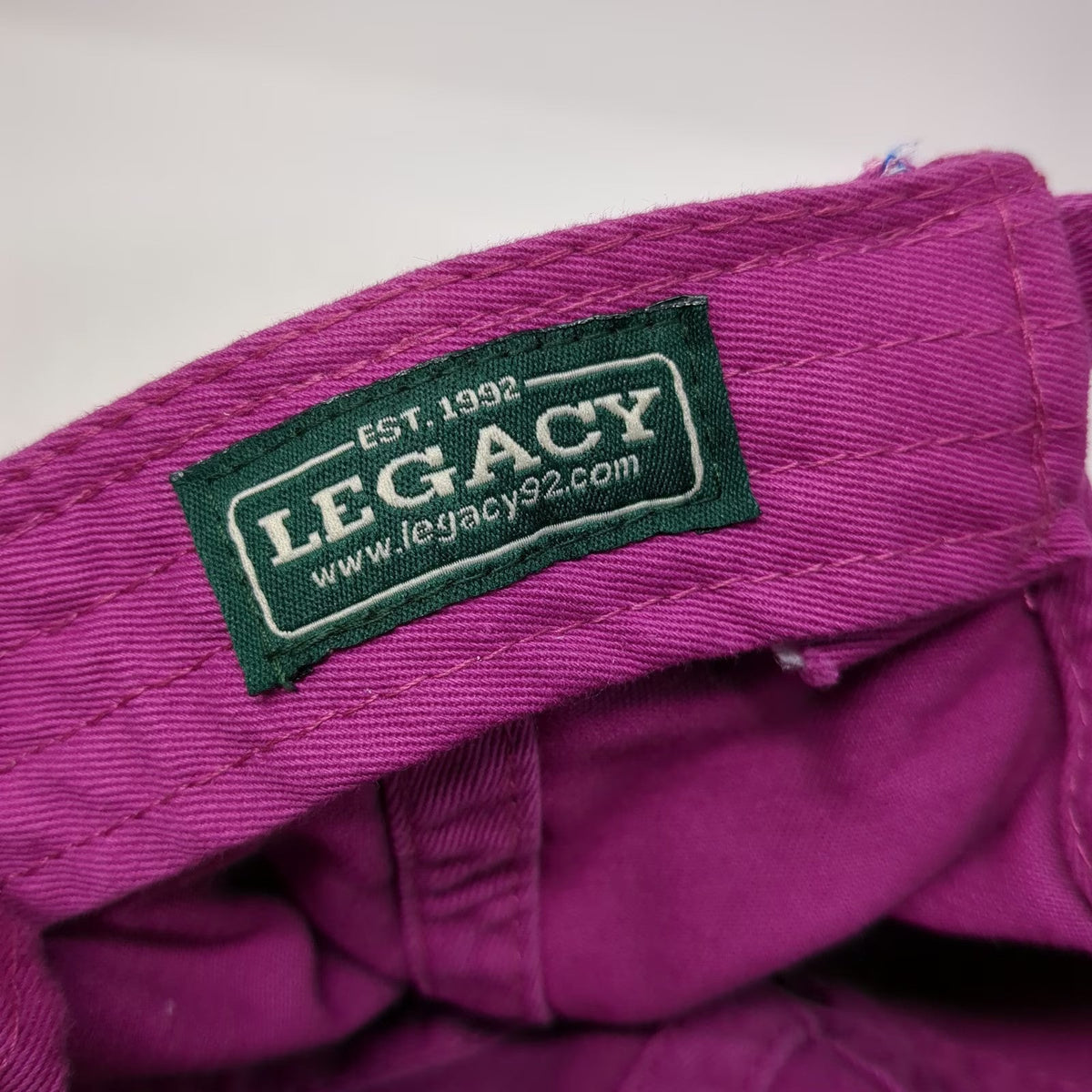 Legacy Baseball Cap Purple One Size UCSB Embroidered Logo Slideback Strap Hat