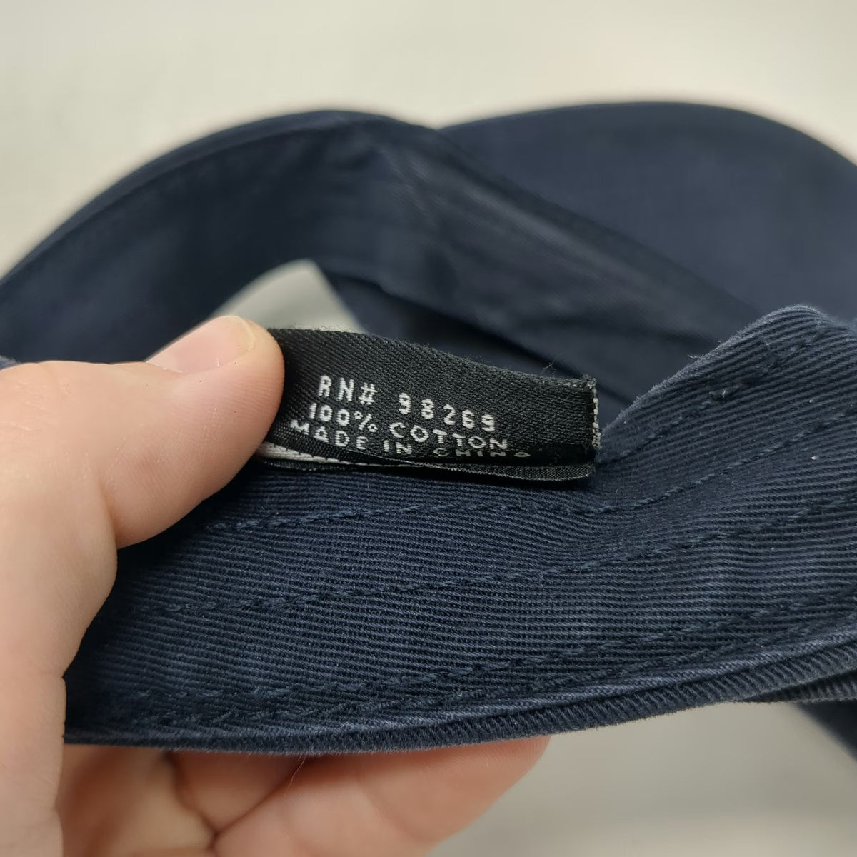 Alternative Apparel Visor Blue OSFM Grand Targhee Wyoming Strapback Cotton Hat