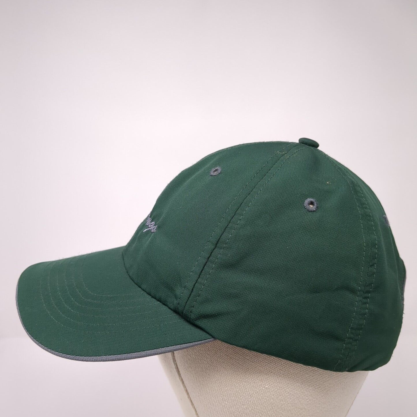 Mustangs Strapback Hat Green OS Adjustable Embroidered R. Active Richardson