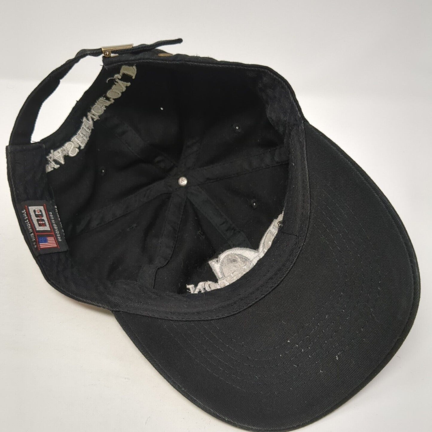 Washington, D.C. USA Flag Slideback Hat Black One Size Embroidered