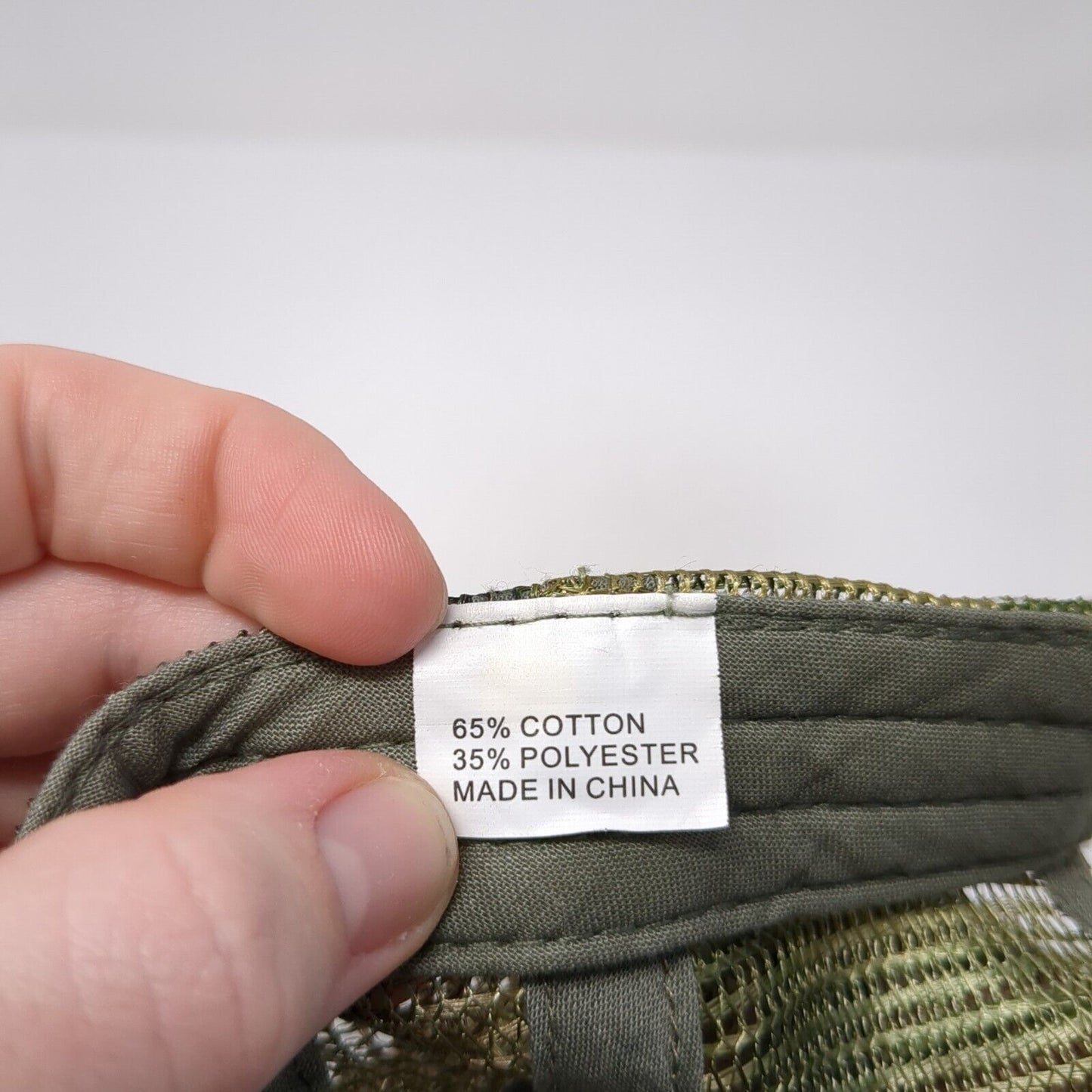 The Original Twisted Tea Hard Iced Tea Strapback Trucker Hat Camouflage OS Mesh