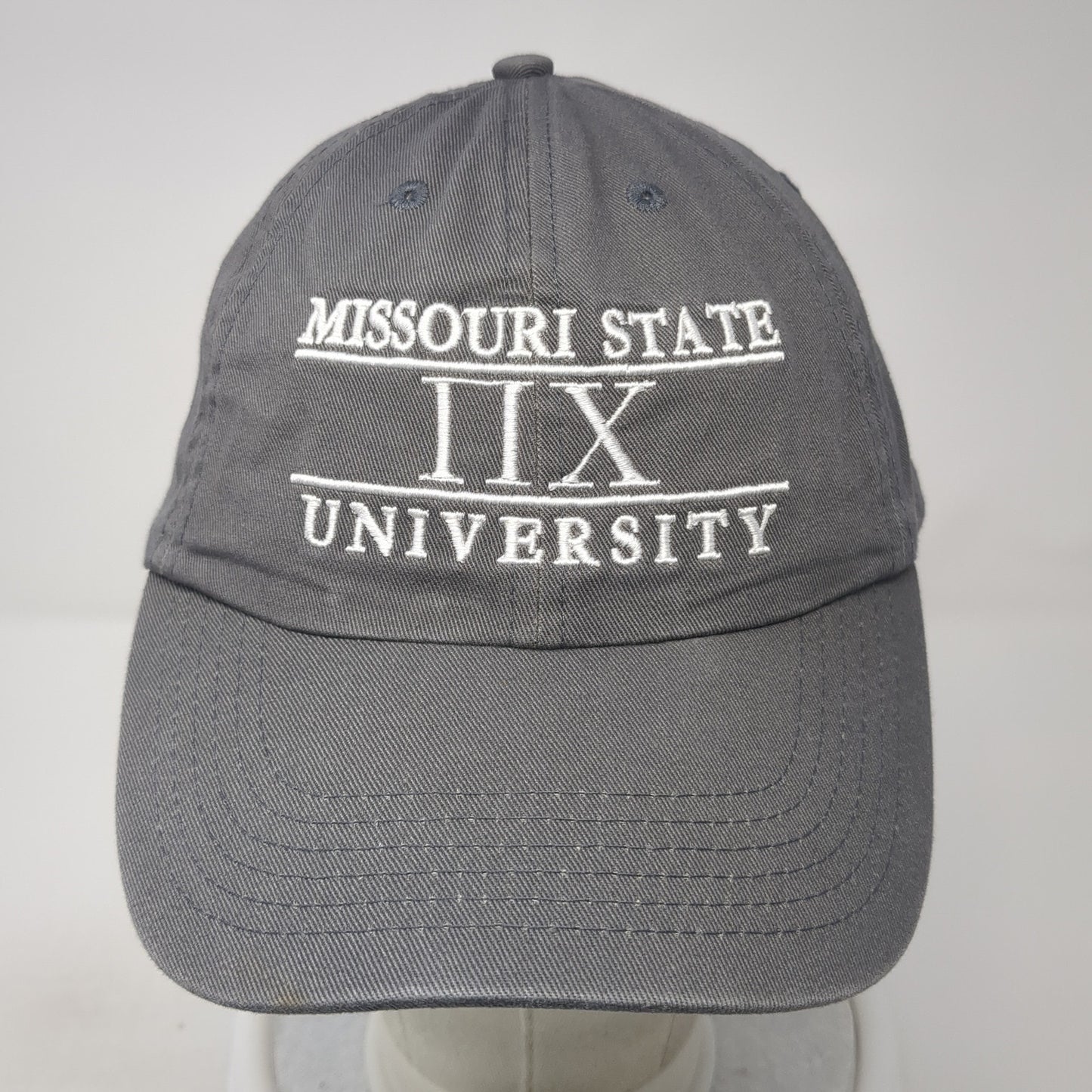 Missouri State University Slideback Baseball Cap Gray OS Adjustable 6 Panel