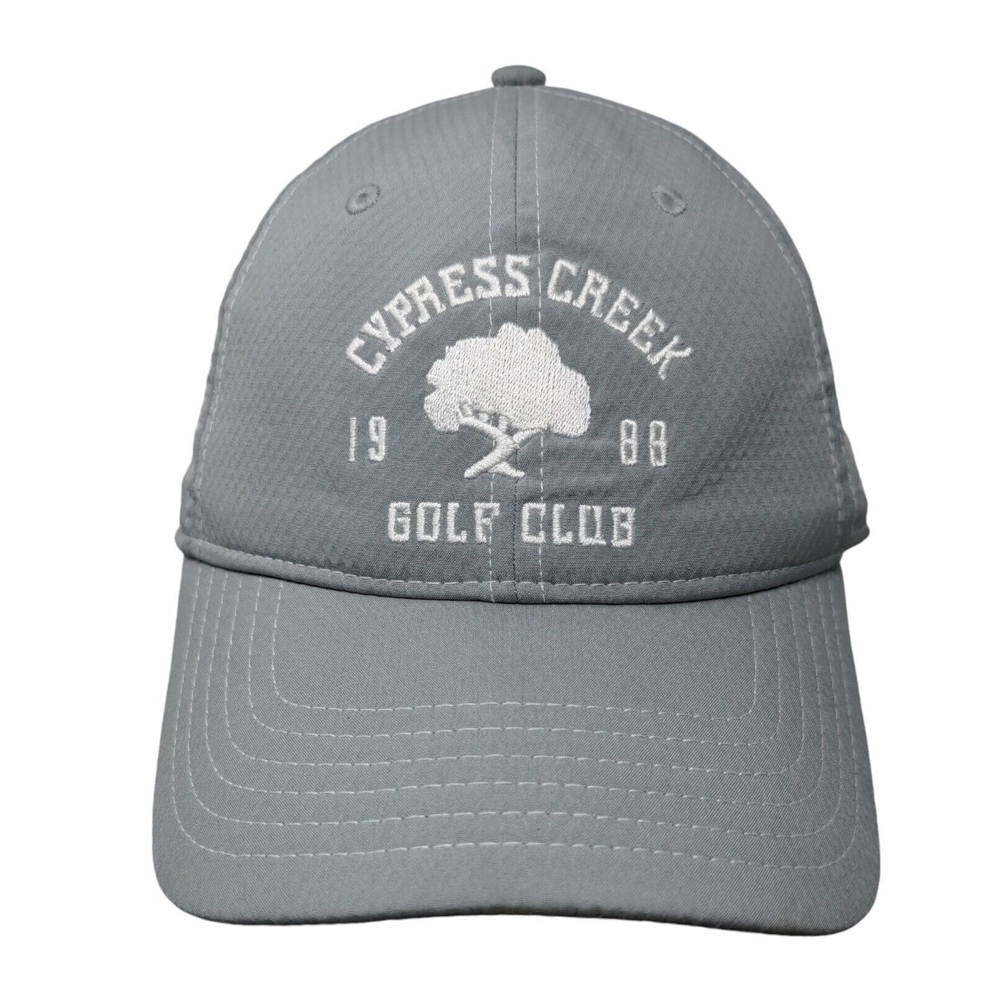 Cypress Creek Golf Club Strapback Hat Gray OSFA 6 Panel Under Armour