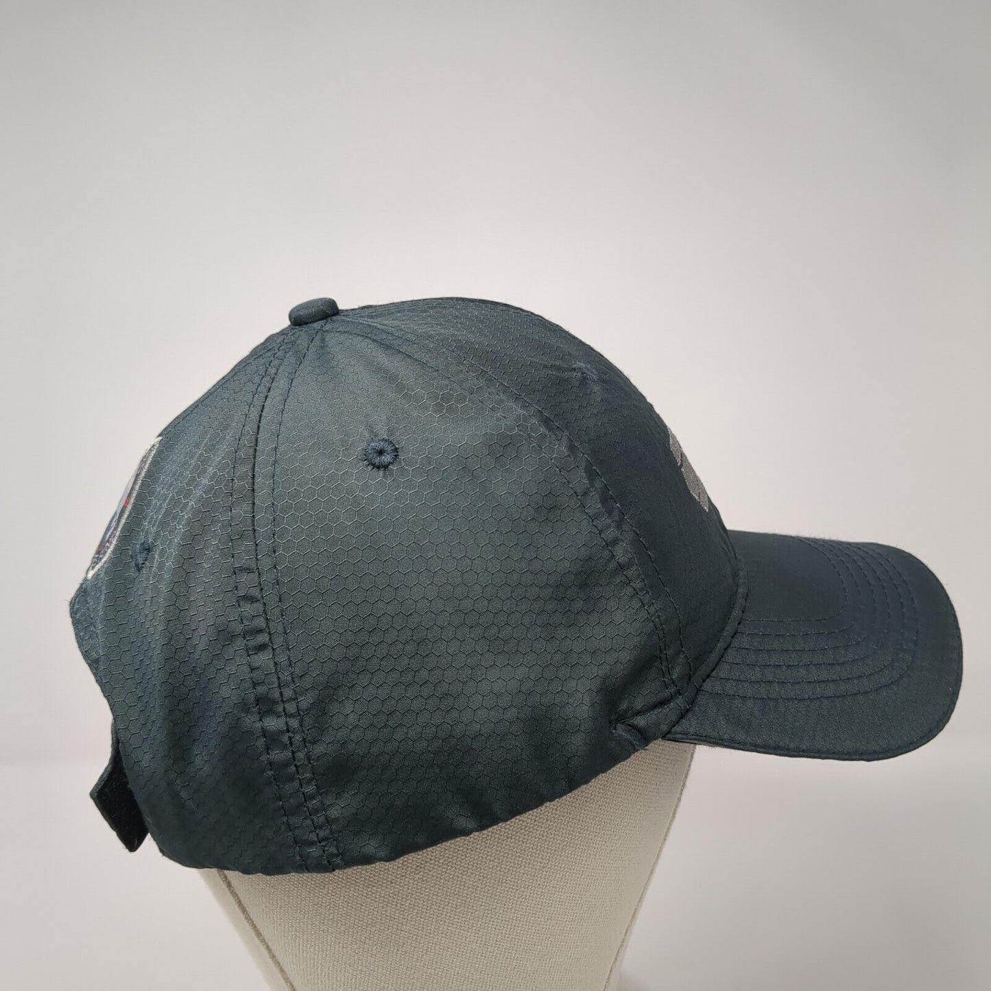 NAPA USA We Believe In Heroes Strapback Hat Gray One Size Adjustable Patriotic