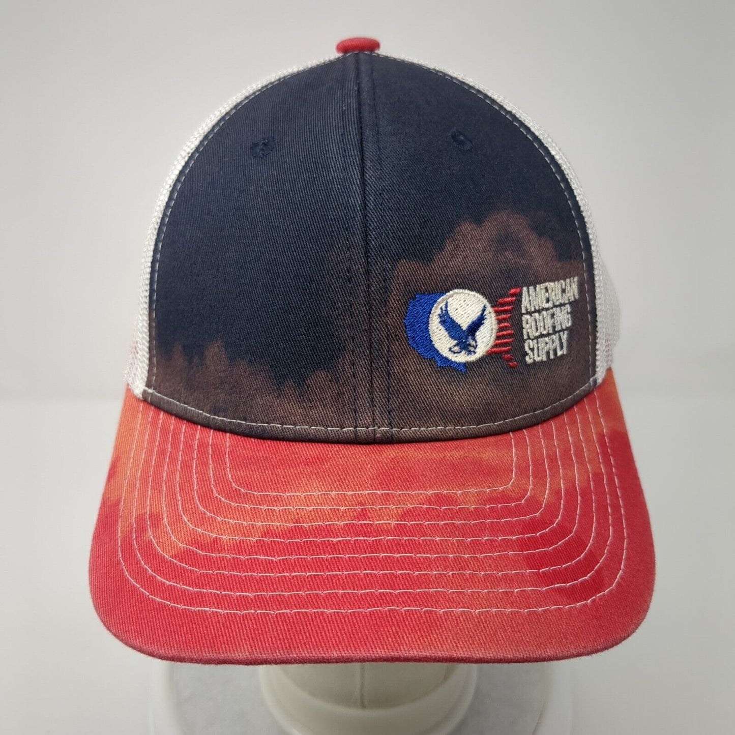 American Roofing Supply Snapback Trucker Hat Multi One Size Mesh Back