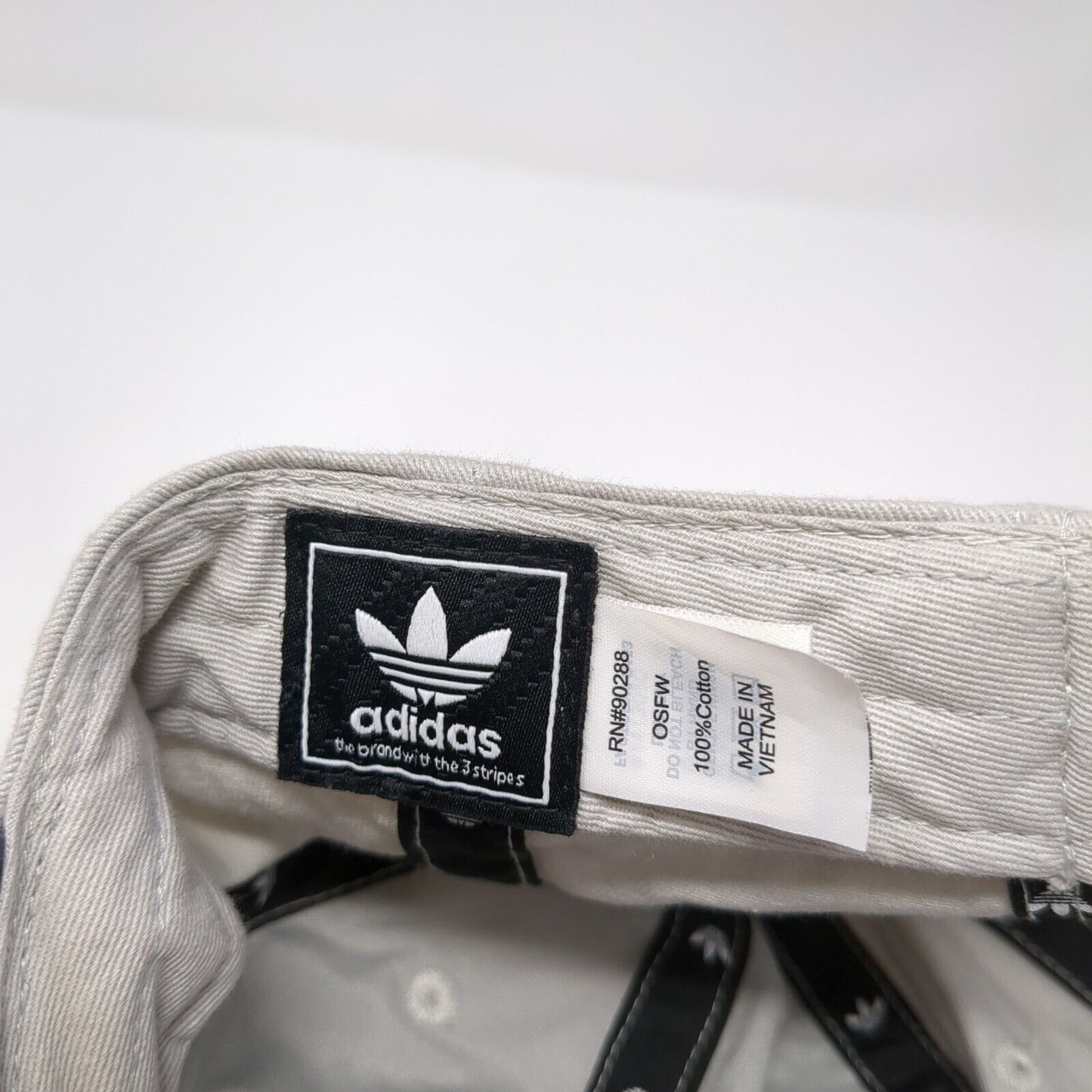 Adidas Women's Slideback Hat Gray One Size Adjustable Trefoil 6 Panel