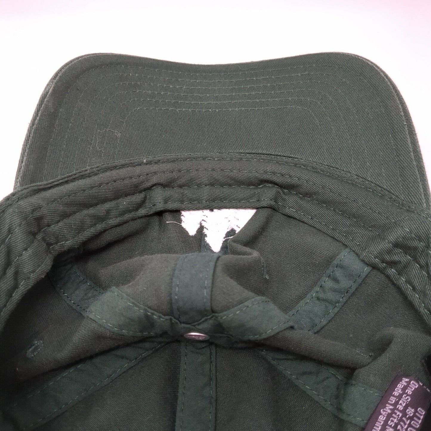Luther Heights Slideback Hat Green One Size Adjustable Embroidered 6 Panel Otto