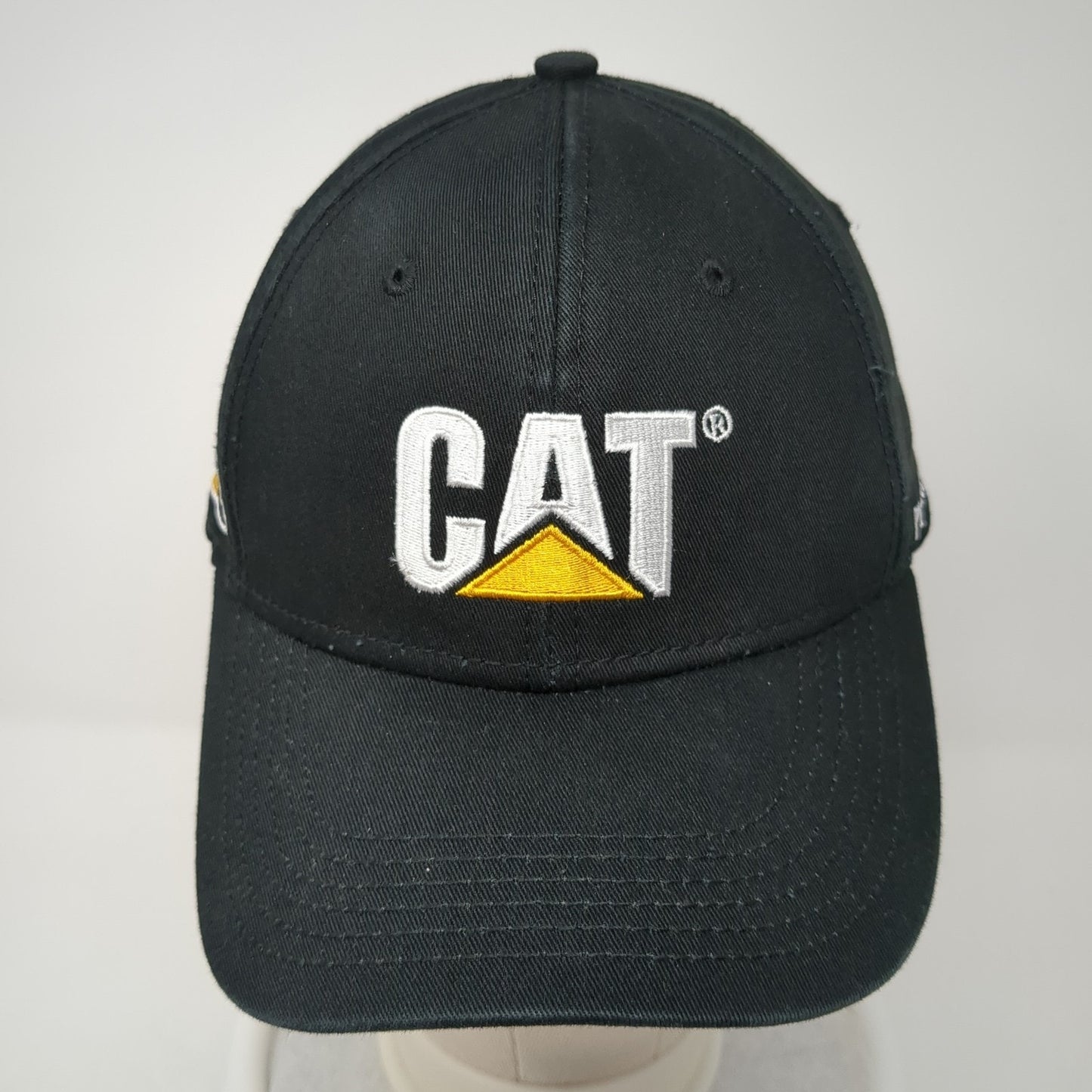 CAT Logo Western States Strapback Hat Black One Size Pocatello Idaho