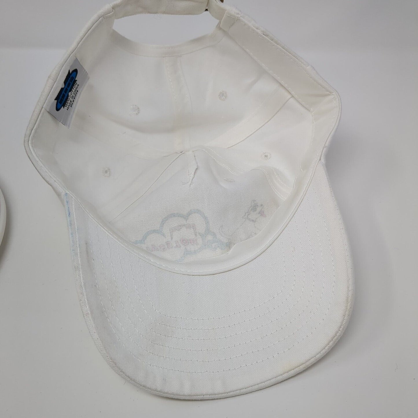 Pit Viper Holesale Slideback Hat White OS Adjustable Dog Print BIG X Cotton