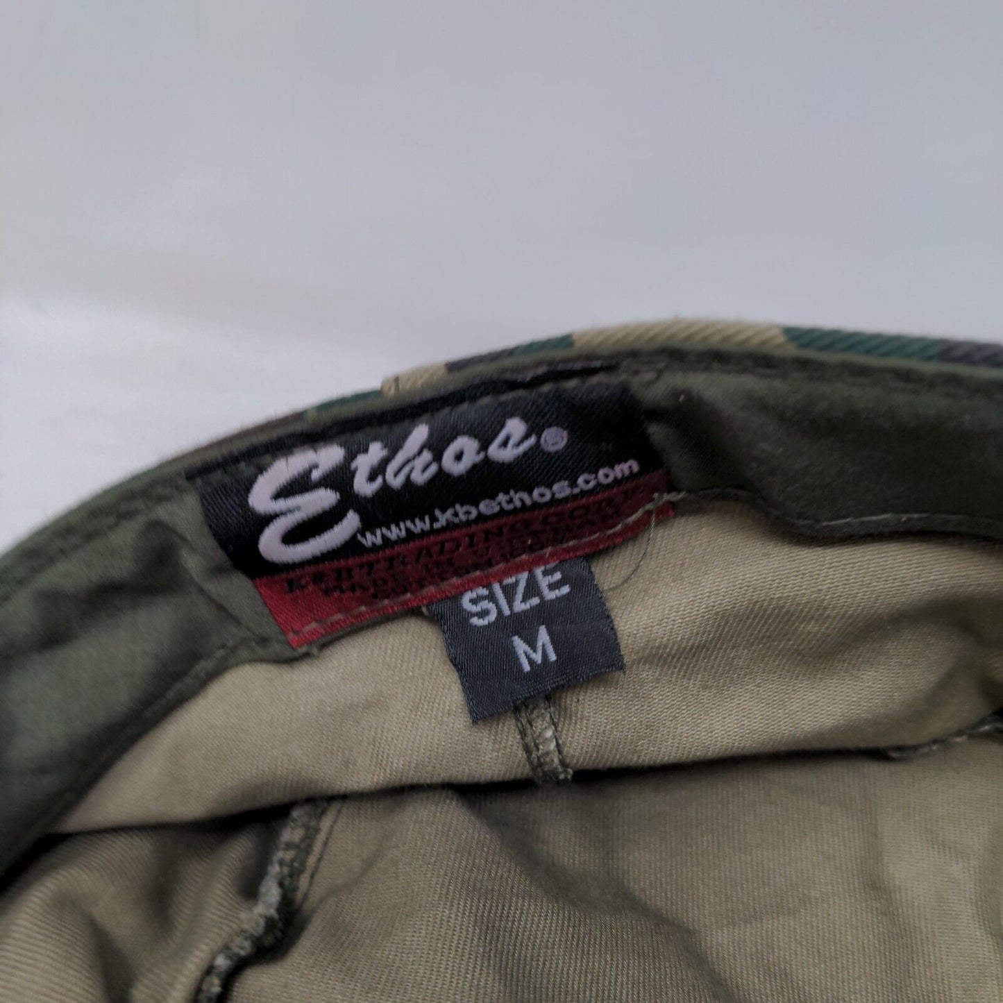 KB Ethos Women's Camo Cadet Military Cap Multicolor Size M 100% Cotton